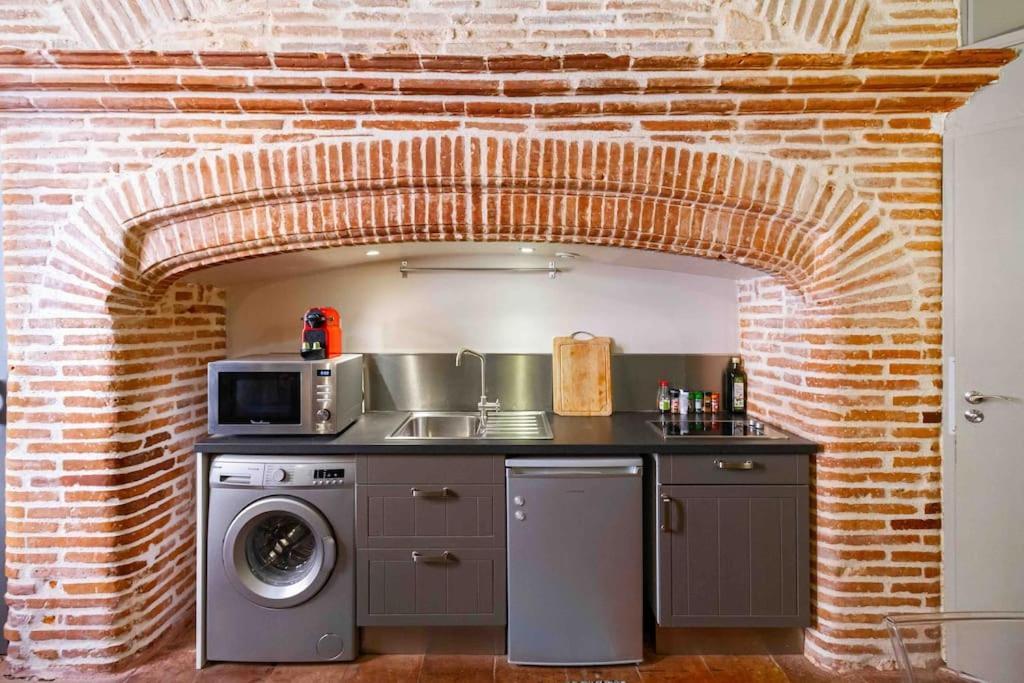 Duplex Climatise Dans Un Monument Historique Apartment Toulouse Exterior foto
