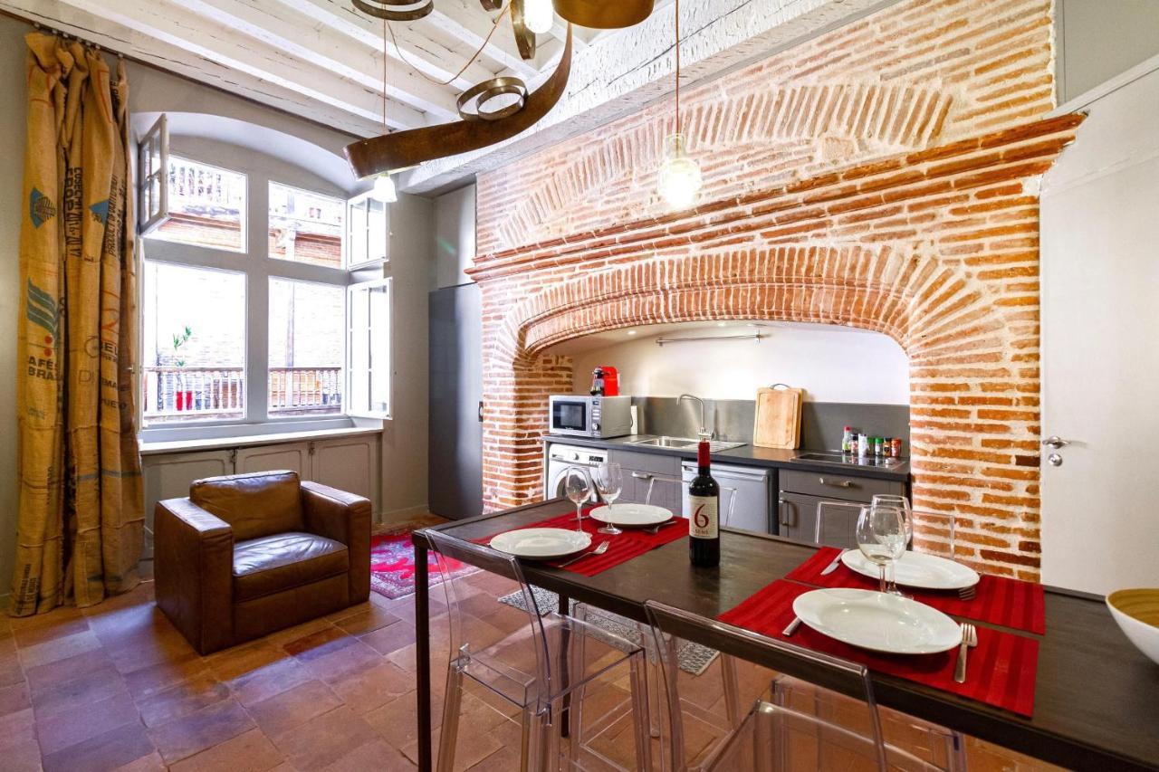 Duplex Climatise Dans Un Monument Historique Apartment Toulouse Exterior foto